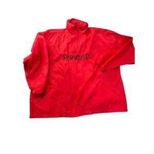 🔥 VINTAGE 90s REEBOK VECTOR 1/4 ZIP WINDBREAKER 🔥